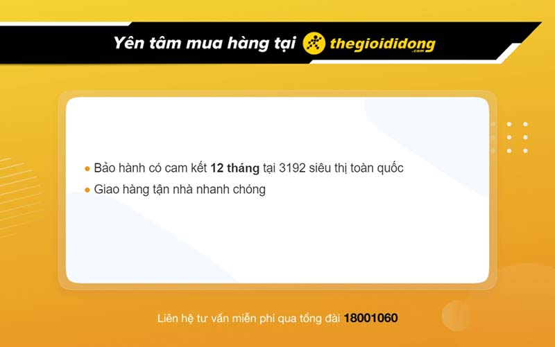 Bảo h&agrave;nh phụ kiện